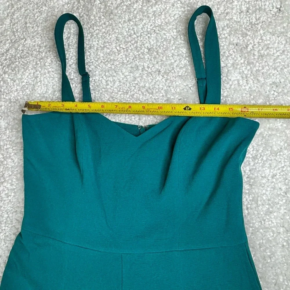 Dress The Population Rai Pleated Wide-Leg Jumpsuit Romper Cruise Event Gala Larg - Picture 12 of 16